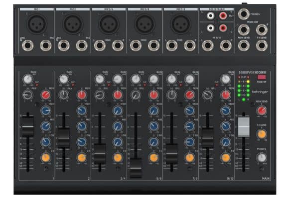 Mischpult batteriebetrieben